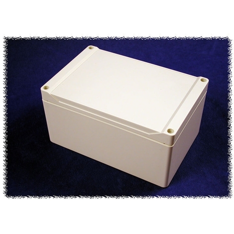1555T2GY - Watertight Styled Lid Polycarbonate - 7.1