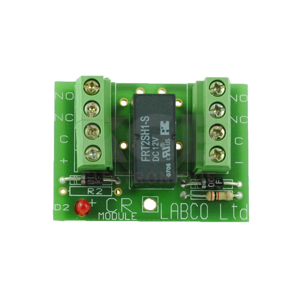 Relais de Contrôle Sensible 12VDC 2A Bobine 960 Ohms