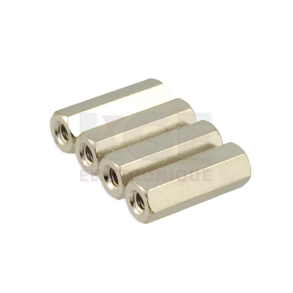 Threaded 6-32 Brass Spacers
