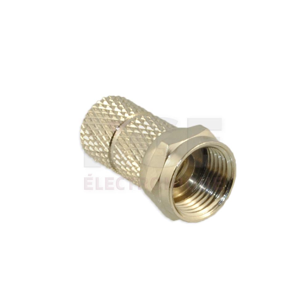 Connecteur Vissé F56 pour RG6
