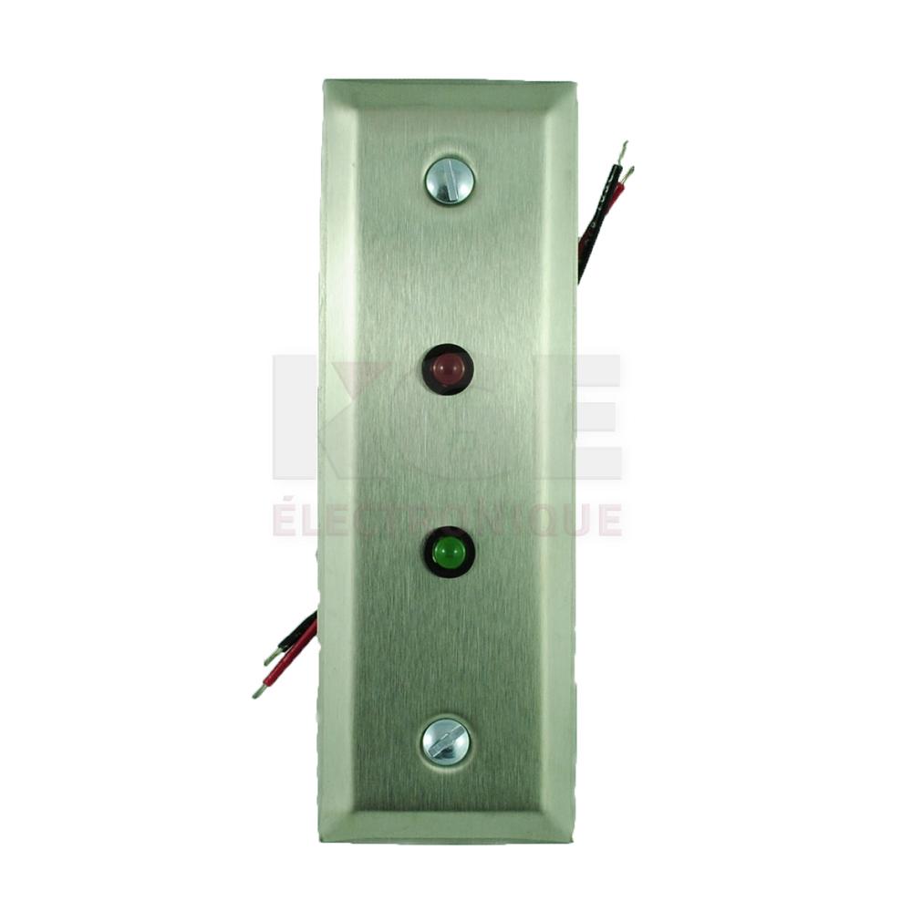 Slim Remote Alarm Plate with 2 LEDs