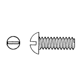Nylon Screw(pk 100) 4-40 x 1/4
