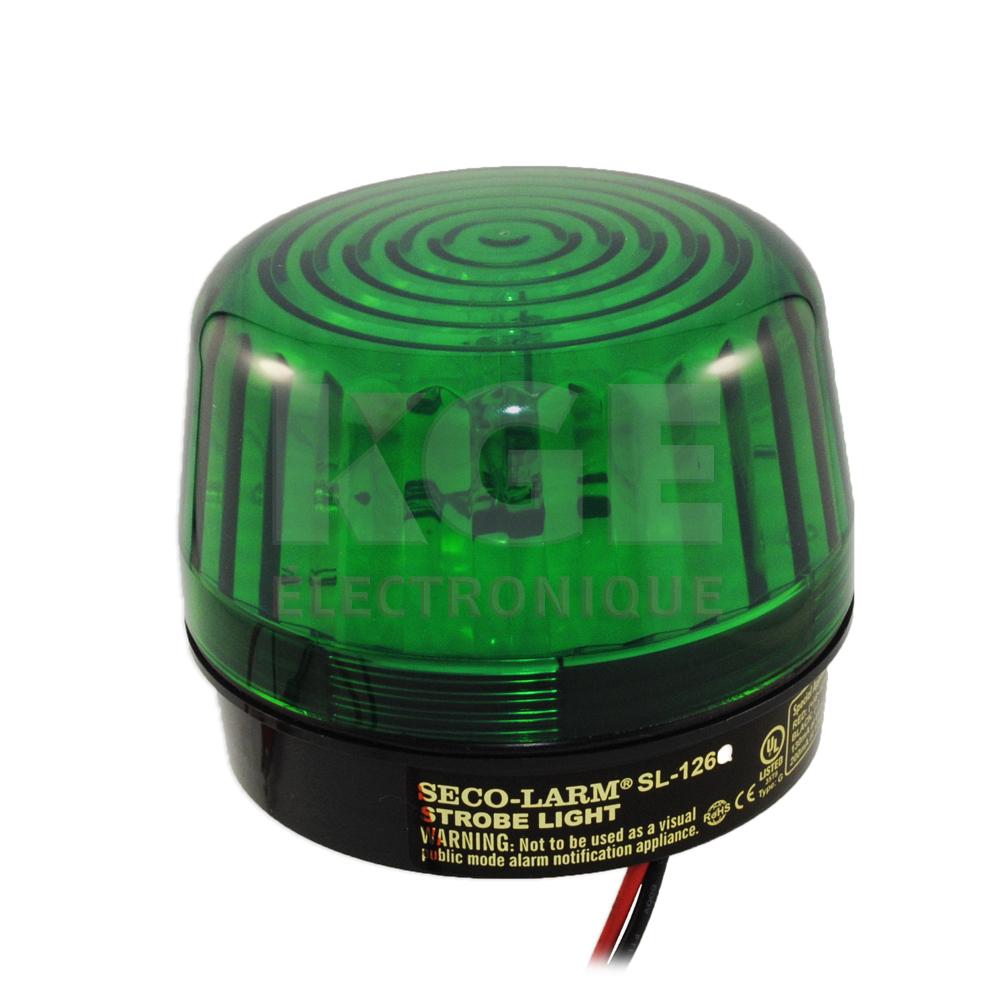 Lampe Stroboscopique 12 VDC- Verte