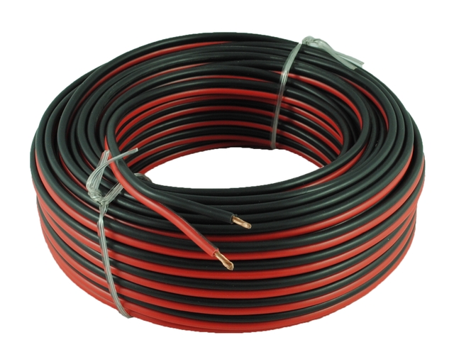 50ft 14AWG Red/Black 12V Wire