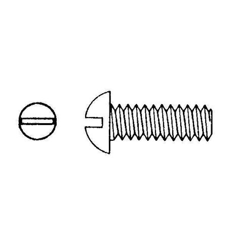 Nylon Screw 6-32 x 1/2