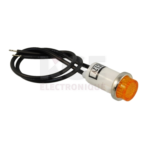 12V AC/DC Light - Orange