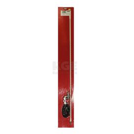 White 3ft Fiberglass CB Antenna