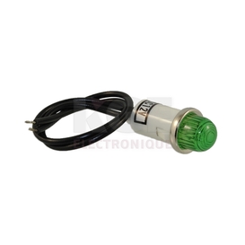Lumière Dôme 12V AC/DC  - Vert