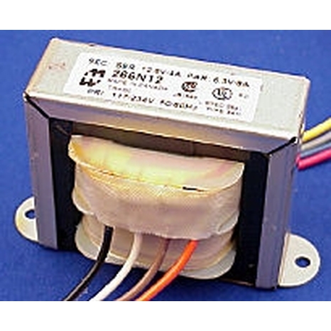 Dual Primary / Dual Secondary L.V. Chassis Mount Power Supply - 27VA