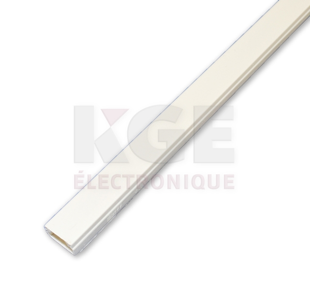 Cache-Fil Blanc 2m x 15mm x 10mm