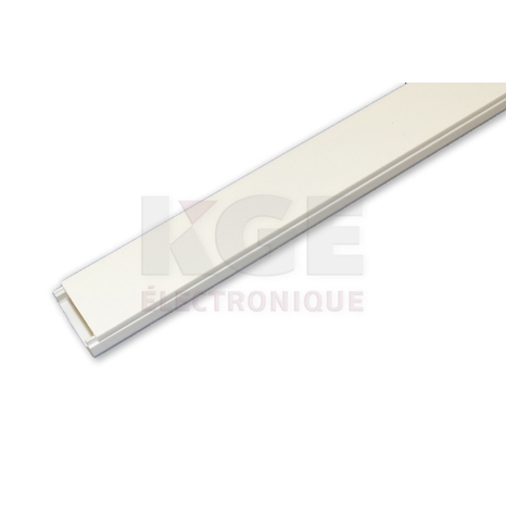 Cache-Fil Blanc 2m x 24mm x 14mm - Filage