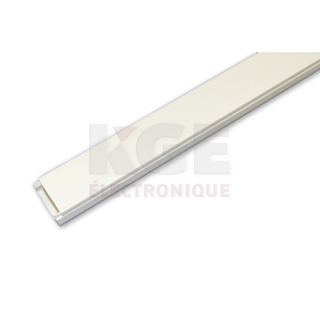 2m x 24mm x 14mm White Wire Conduit