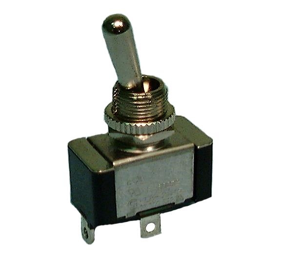 Heavy Duty SPST Toggle Switch (ON)/-/OFF
