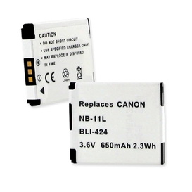 Batterie 3.6V 650mAh pour Caméra Canon NB-11L
