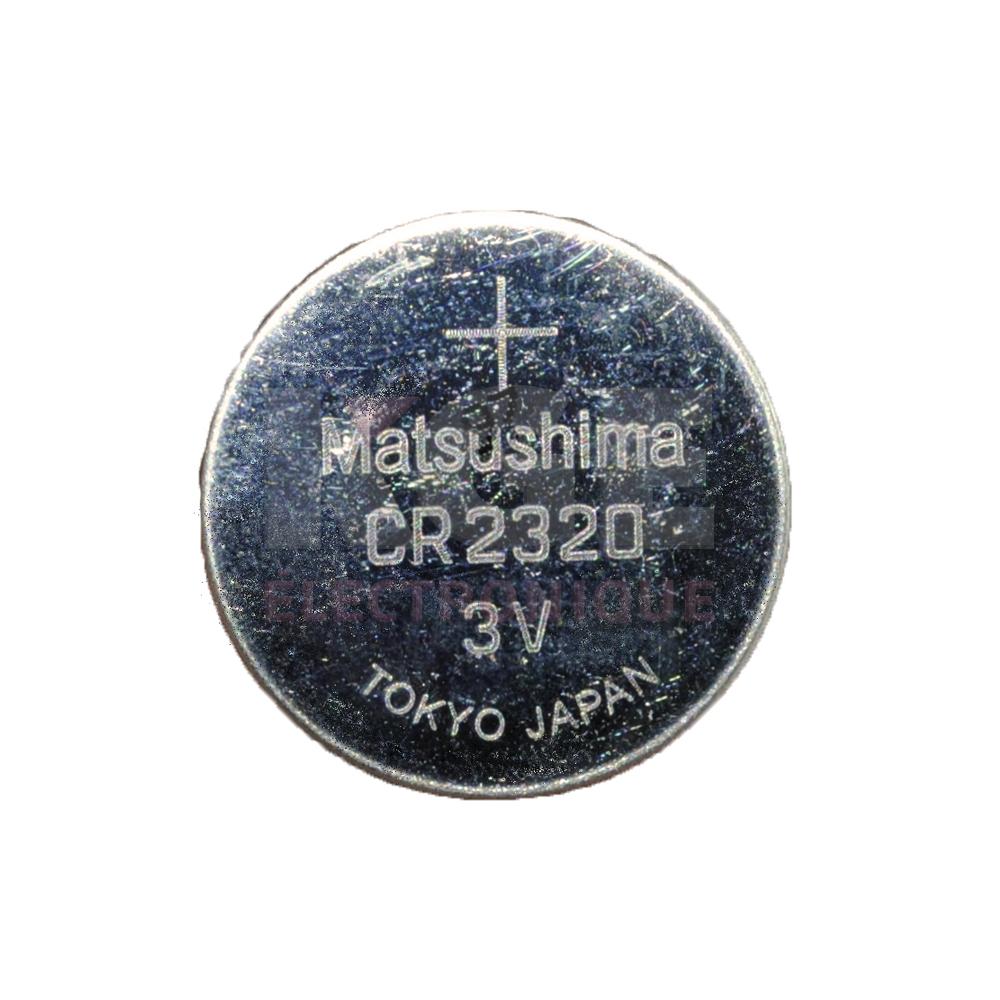 Batterie Lithium 3V CR2320
