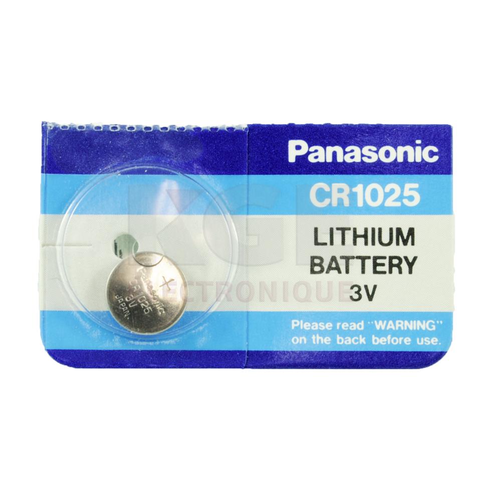 Batterie Lithium 3V CR1025