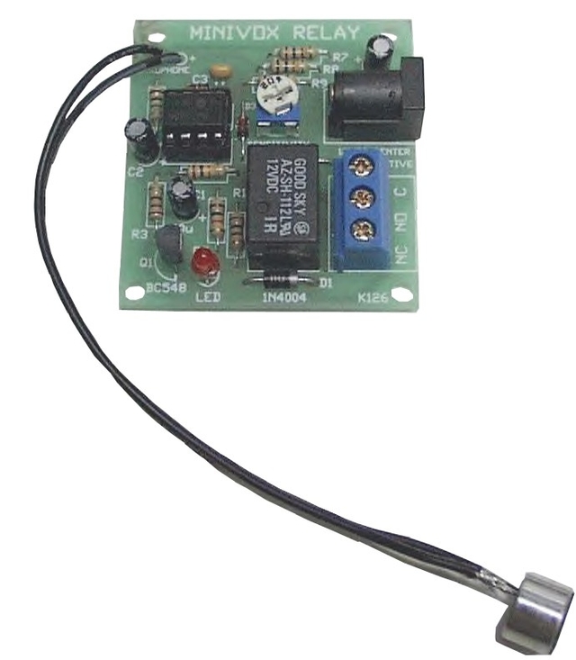 Mini-VOX & Rela Kit (Sound-Activated Switch)