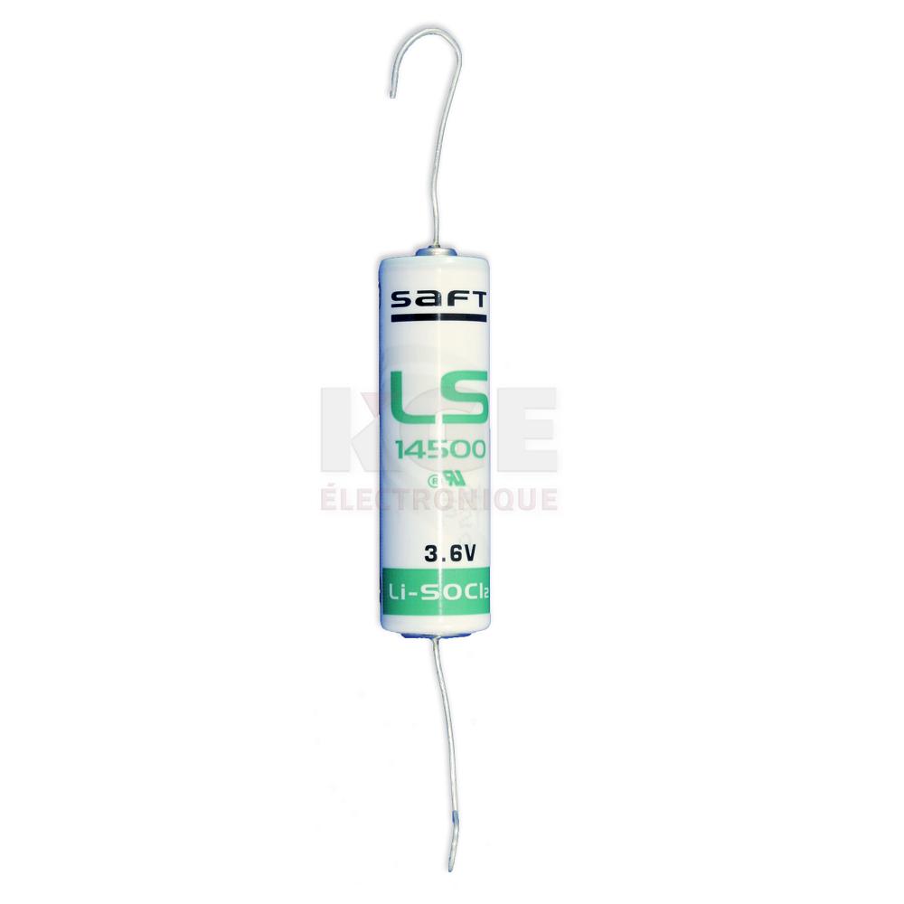 Batterie AA Lithium 3.6V avec Fil