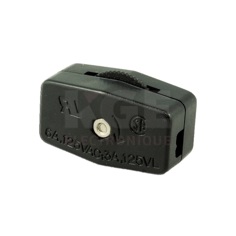 Black Rotary Switch for Lamps