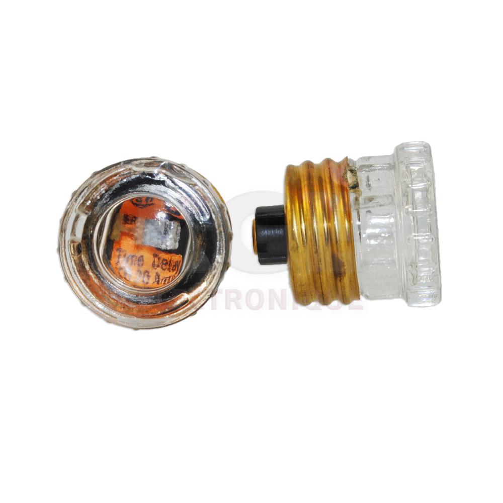 2-Pack Time Delay 20A D Type Fuses