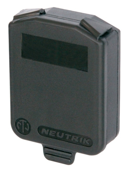 Hinged Cover for Neutrik Chassis Connectors