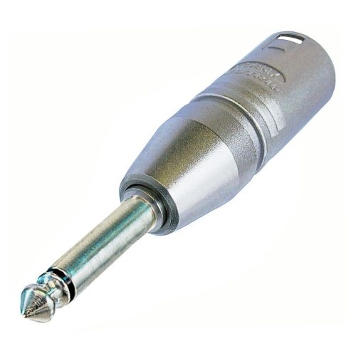 3 Contact Male XLR to Mono 1/4