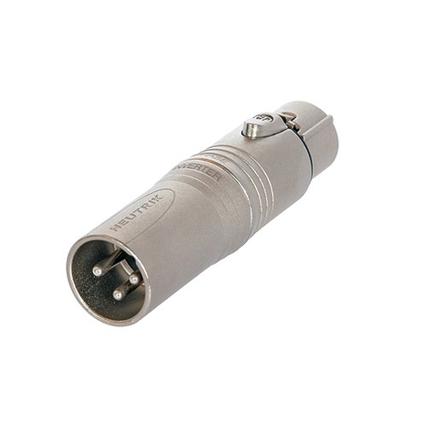 3 Contact Male XLR to 5 Contact Female XLR Connector (Neutrik NA3M5F)