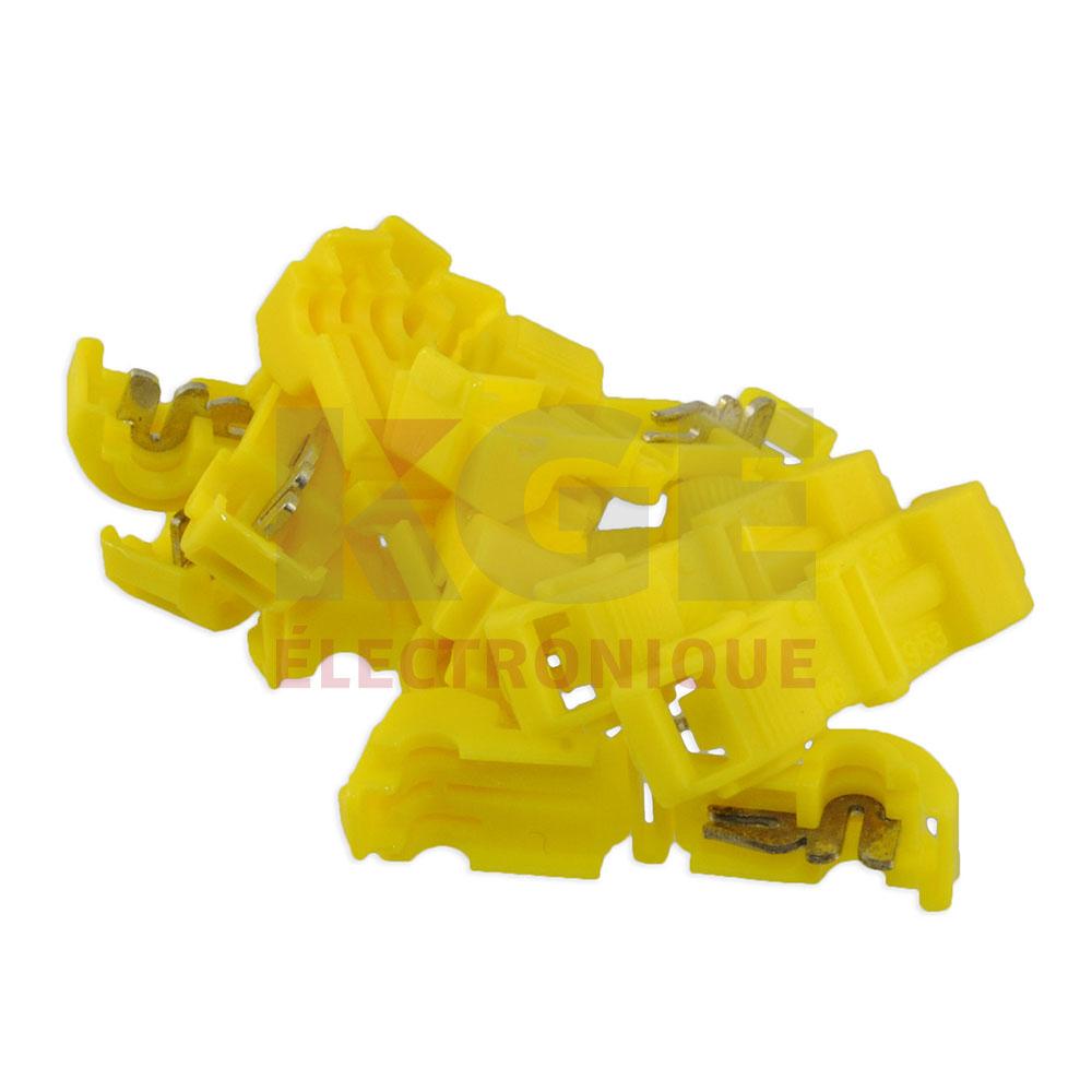 Raccords en T 12-10 AWG Paquet de 10