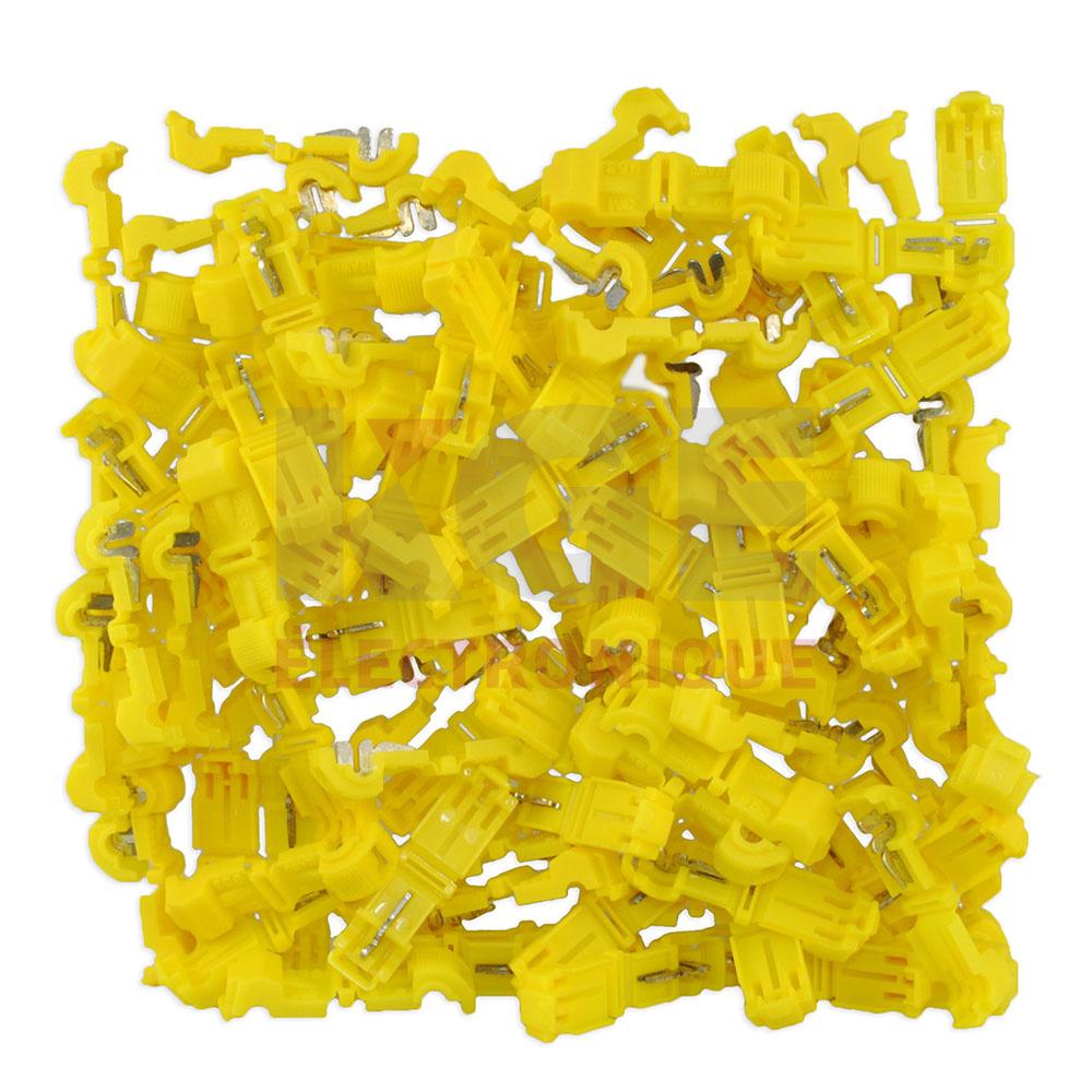 100-Pack 12-10 AWG T-Tap Connectors