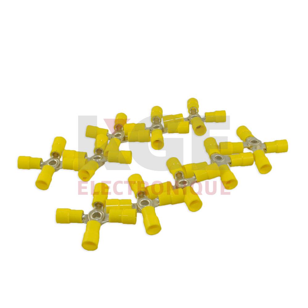 Terminaux 4 Voies 12-10 AWG Paquet de 10